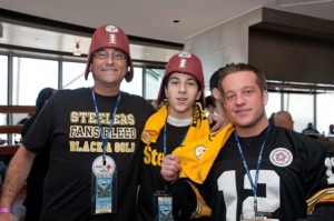 2011 Super Bowl Guests Enjoying the Hospitality  